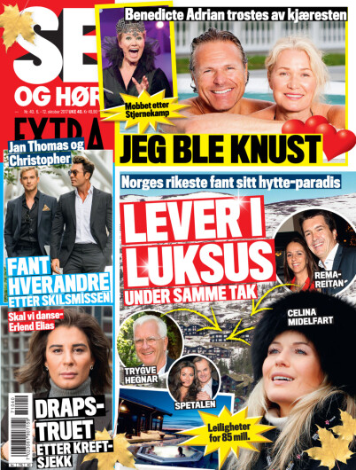 I SALG NÅ: I nyeste nummer av Se og Hør kan du lese mer om Maria Mena. Faksimile: Se og Hør I SALG NÅ: I nyeste nummer av Se og Hør kan du lese mer om Maria Mena. Faksimile: Se og Hør